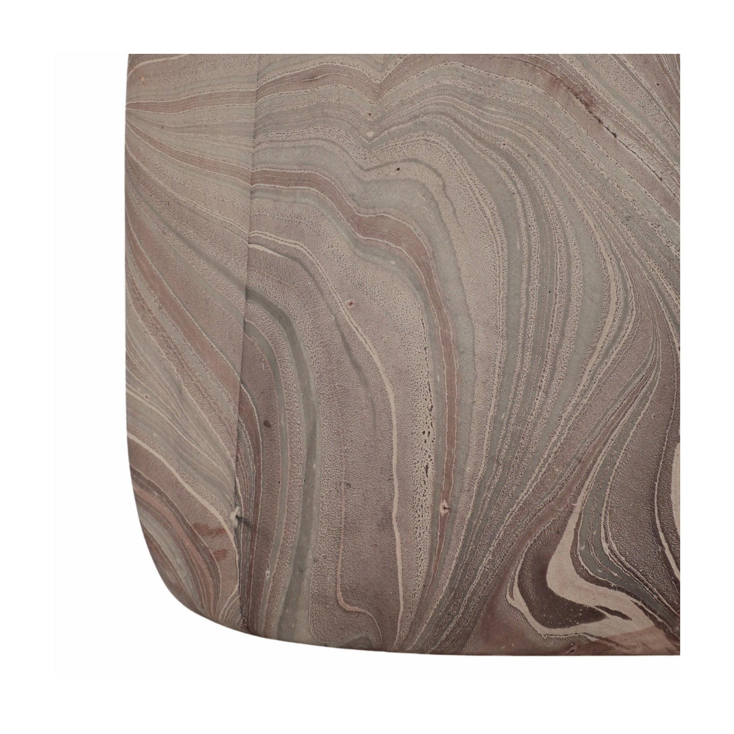11" CARRANA SMALL BROWN ECOMIX VASE