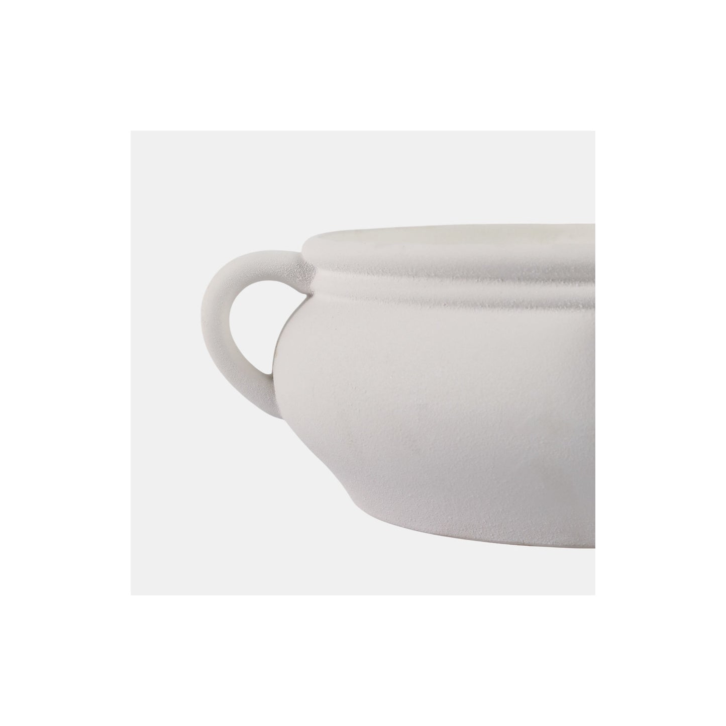 12" 53 OZ SEA SALT & BERGAMOT BOWL CANDLE, WHITE
