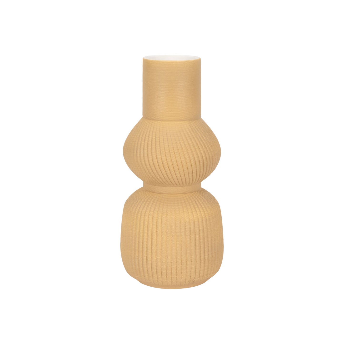 12" MARCHENA 3D PRINTED VASE, ICED COFFEE