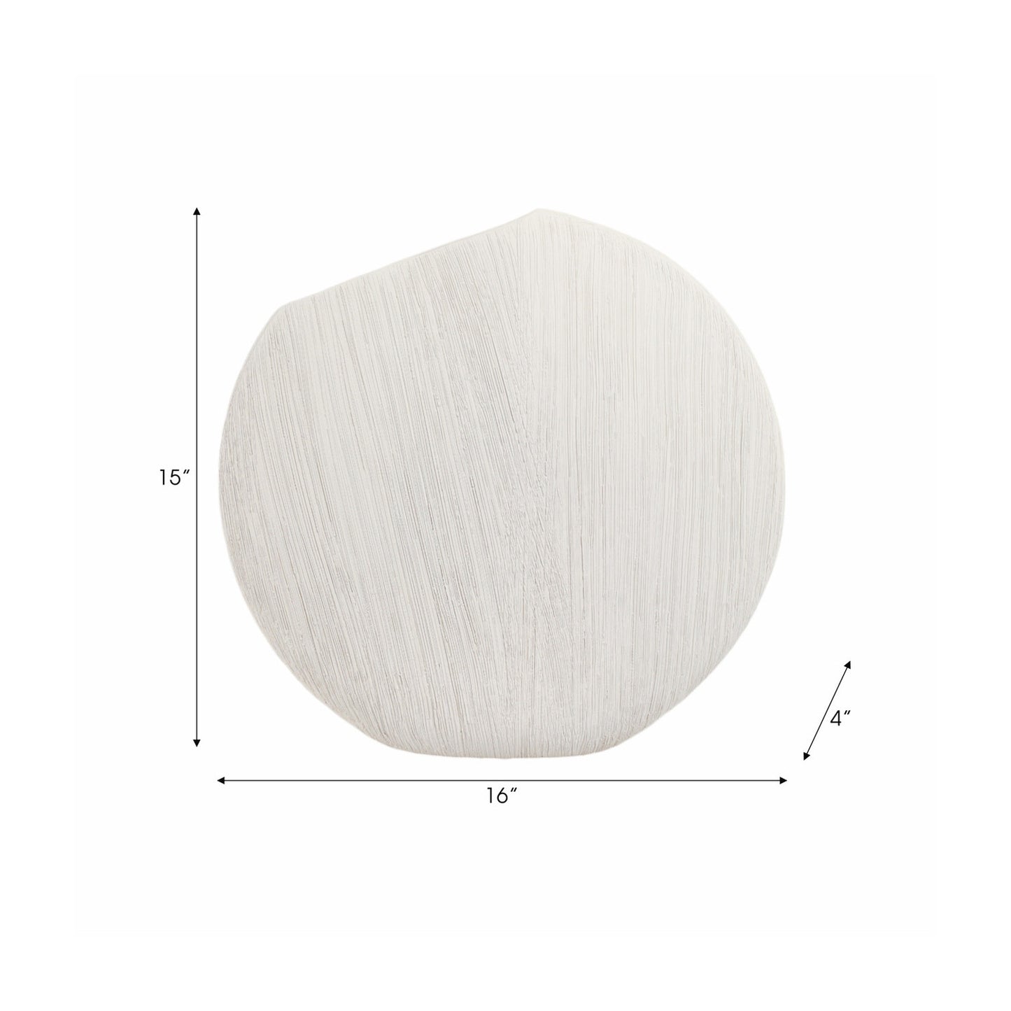 16X15" CASCAIS LARGE WHITE
PORTUGAL VASE