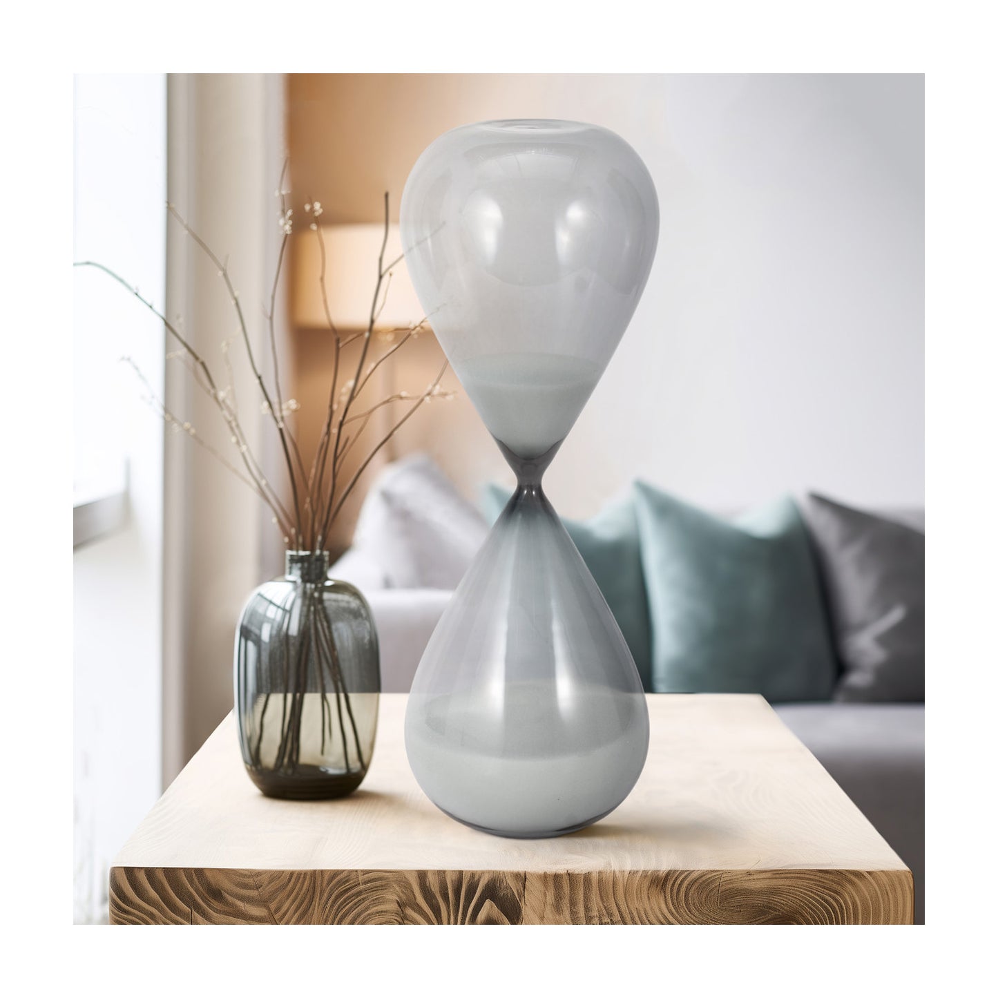 17" GIZA LARGE GREY HOURGLASS