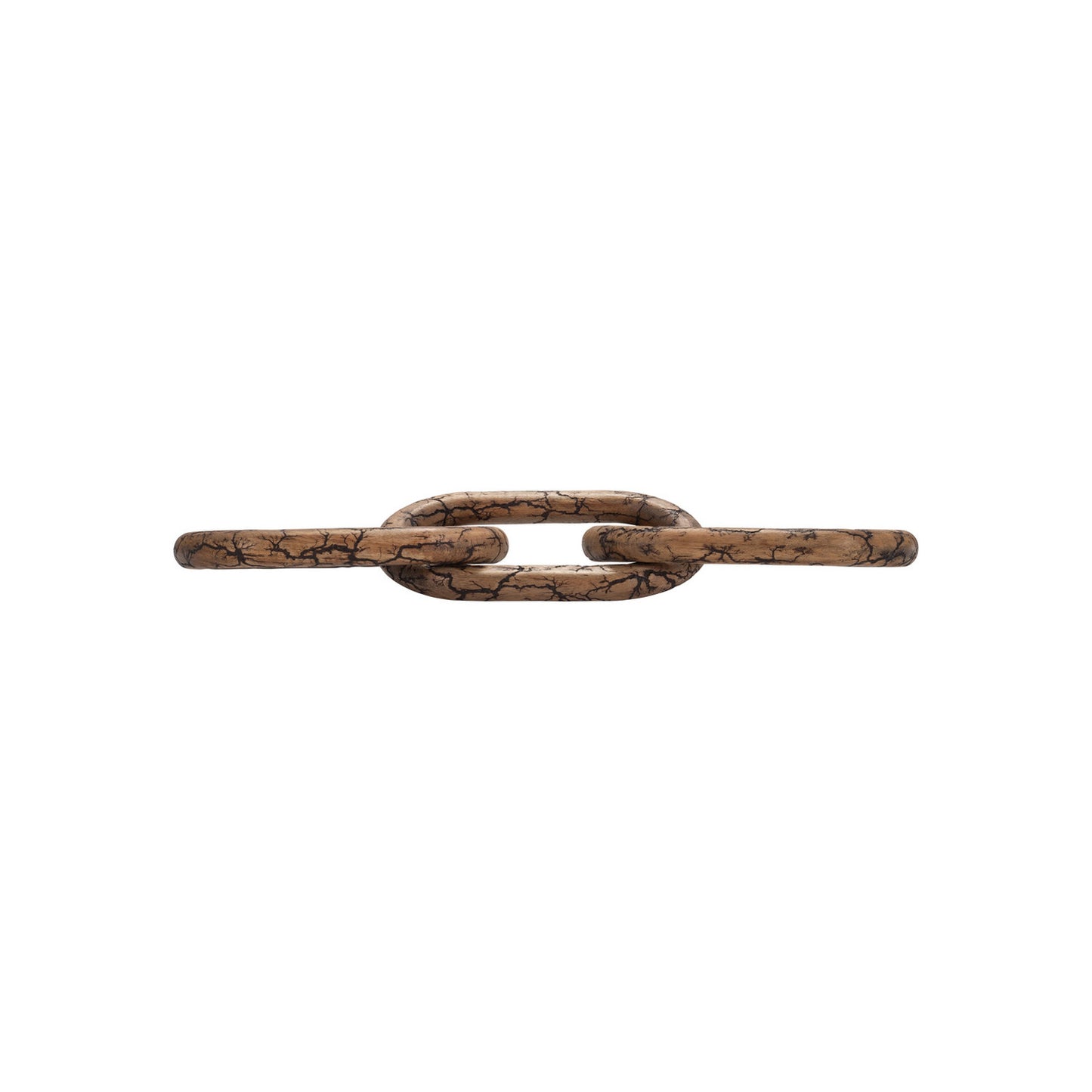 29" DESTA DARK WOOD LINK CHAIN