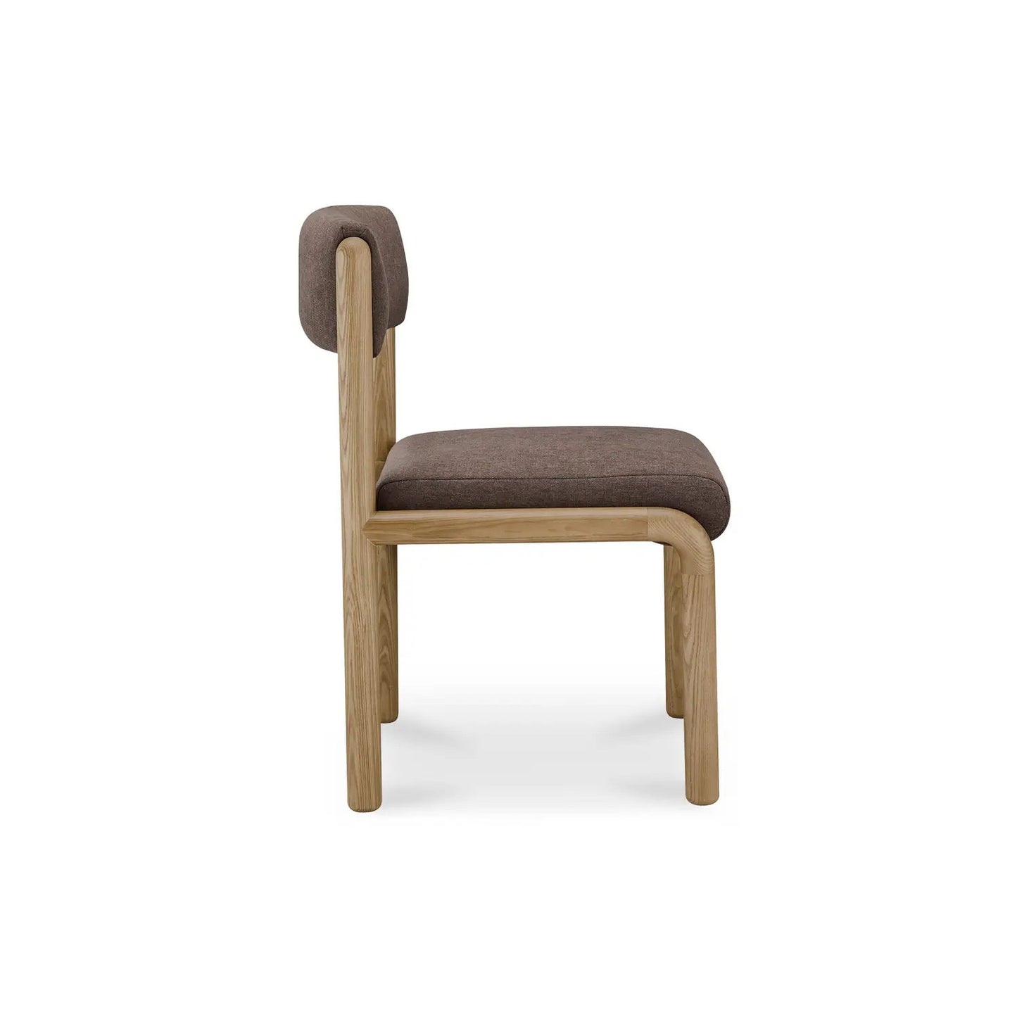 APRIL DINING CHAIR DEEP BROWN-SET OF TWO