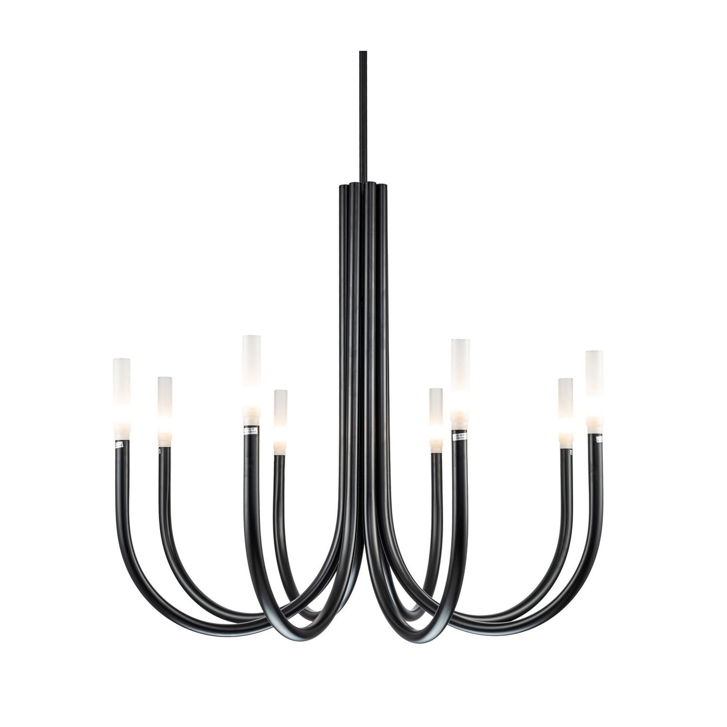 Evania Chandelier Black