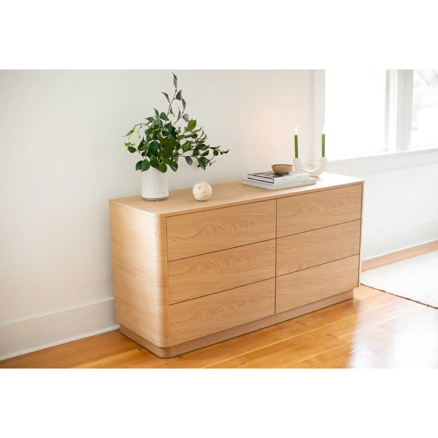 ROUND OFF DRESSER OAK