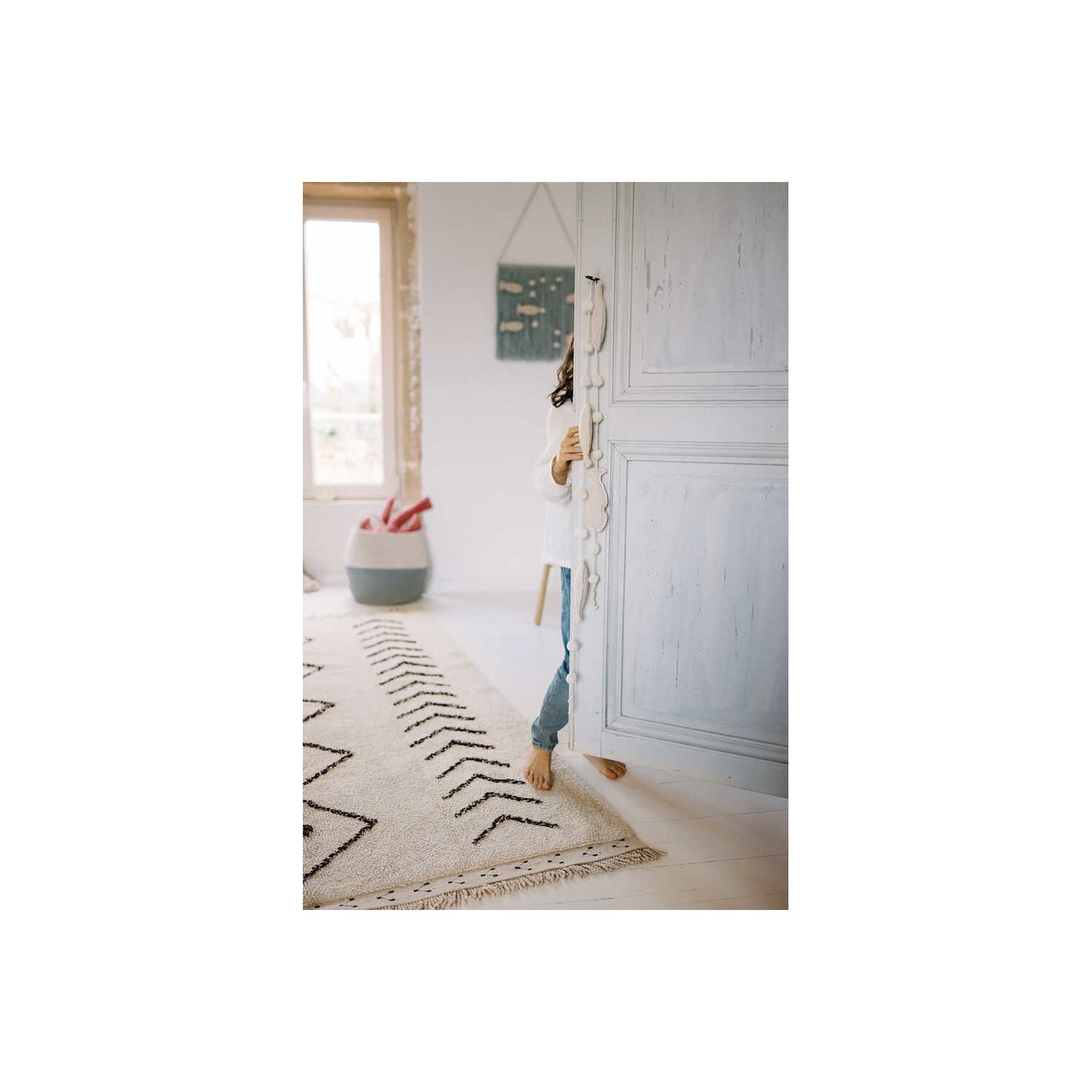 Washable rug Bereber Rhombs