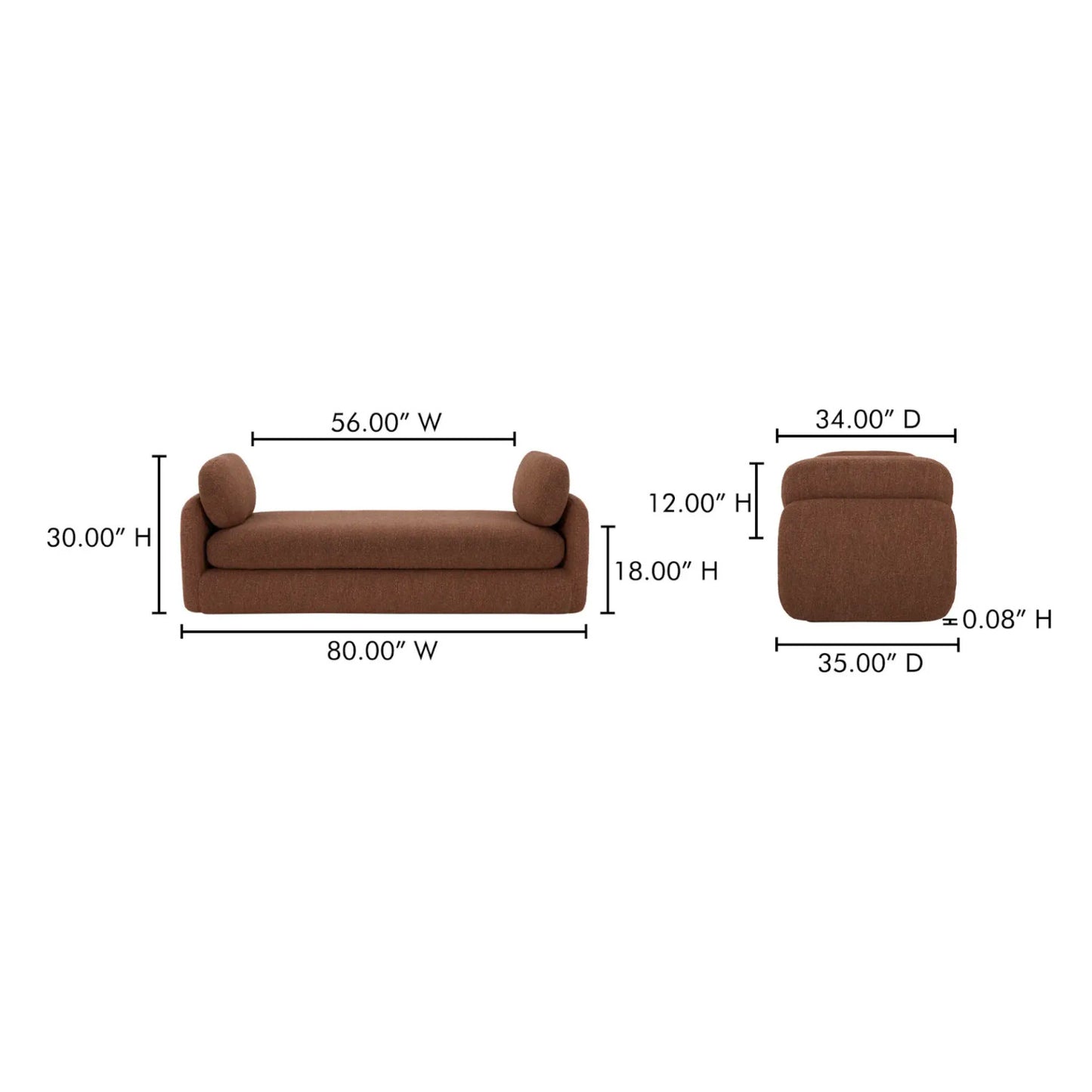SCOUT DAYBED TOFFEE