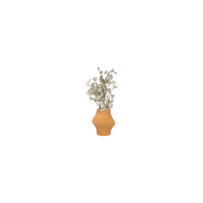 11" SEYMOUR 3D PRINTED VASE, APPLE CINNAMON