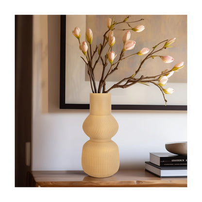 12" MARCHENA 3D PRINTED VASE, ICED COFFEE