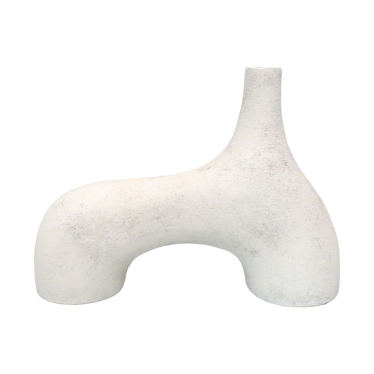 13" METZ SMALL CREAM VASE
