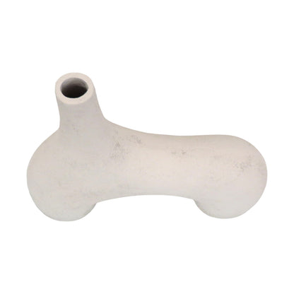 13" METZ SMALL CREAM VASE