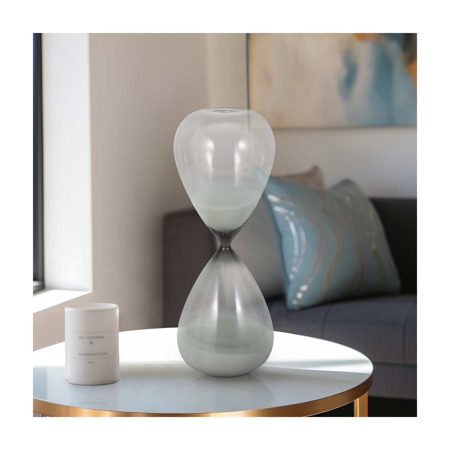 14" GIZA SMALL GREY HOURGLASS