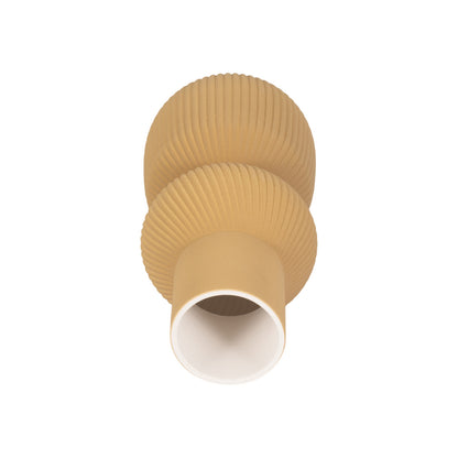 14" MARCHENA 3D PRINTED VASE, ICED COFFEE