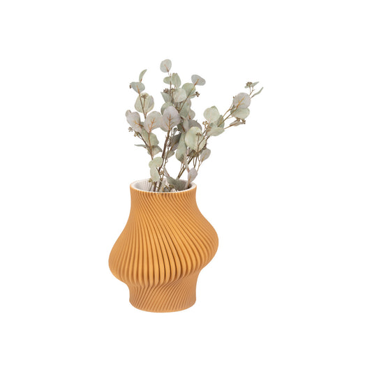 15" SEYMOUR 3D PRINTED VASE, APPLE CINNAMON