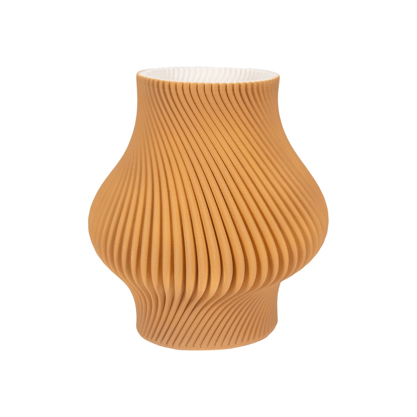 15" SEYMOUR 3D PRINTED VASE, APPLE CINNAMON