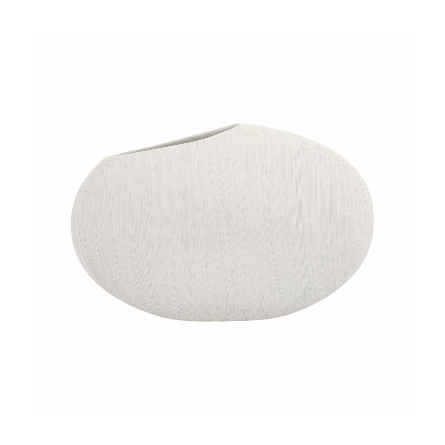 16X11" CASCAIS SMALL WHITE
 PORTUGAL VASE