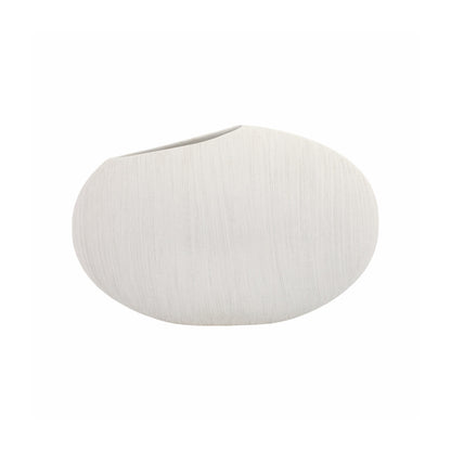 16X11" CASCAIS SMALL WHITE
 PORTUGAL VASE