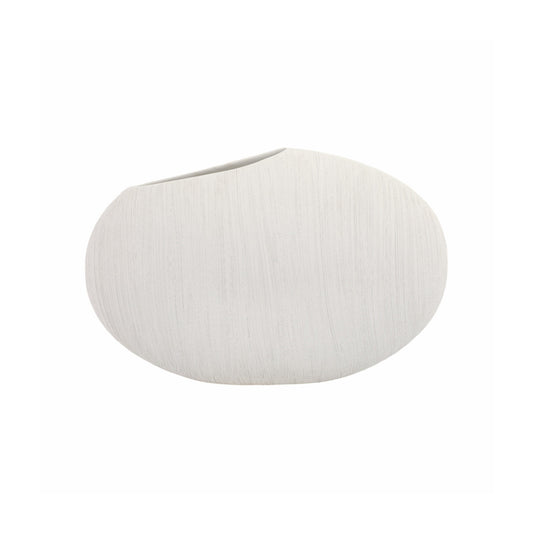 16X11" CASCAIS SMALL WHITE
 PORTUGAL VASE