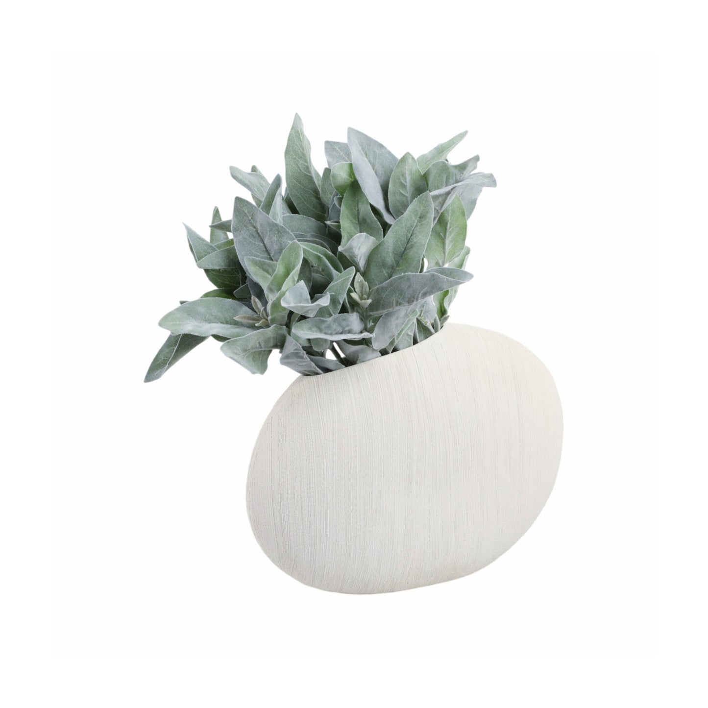 16X11" CASCAIS SMALL WHITE
 PORTUGAL VASE