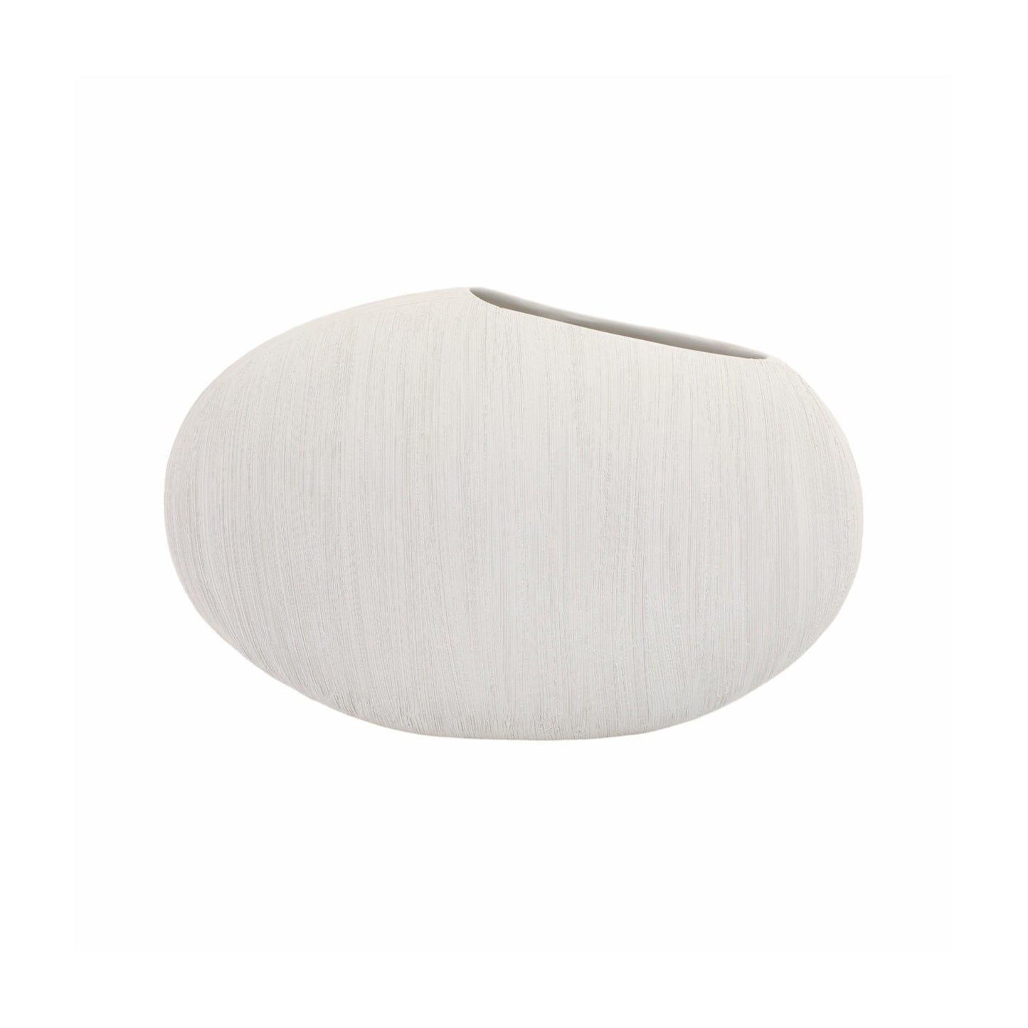 16X11" CASCAIS SMALL WHITE
 PORTUGAL VASE