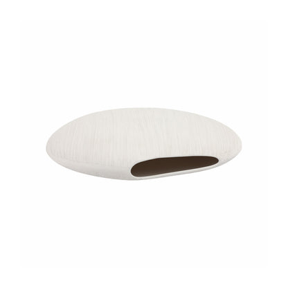 16X11" CASCAIS SMALL WHITE
 PORTUGAL VASE