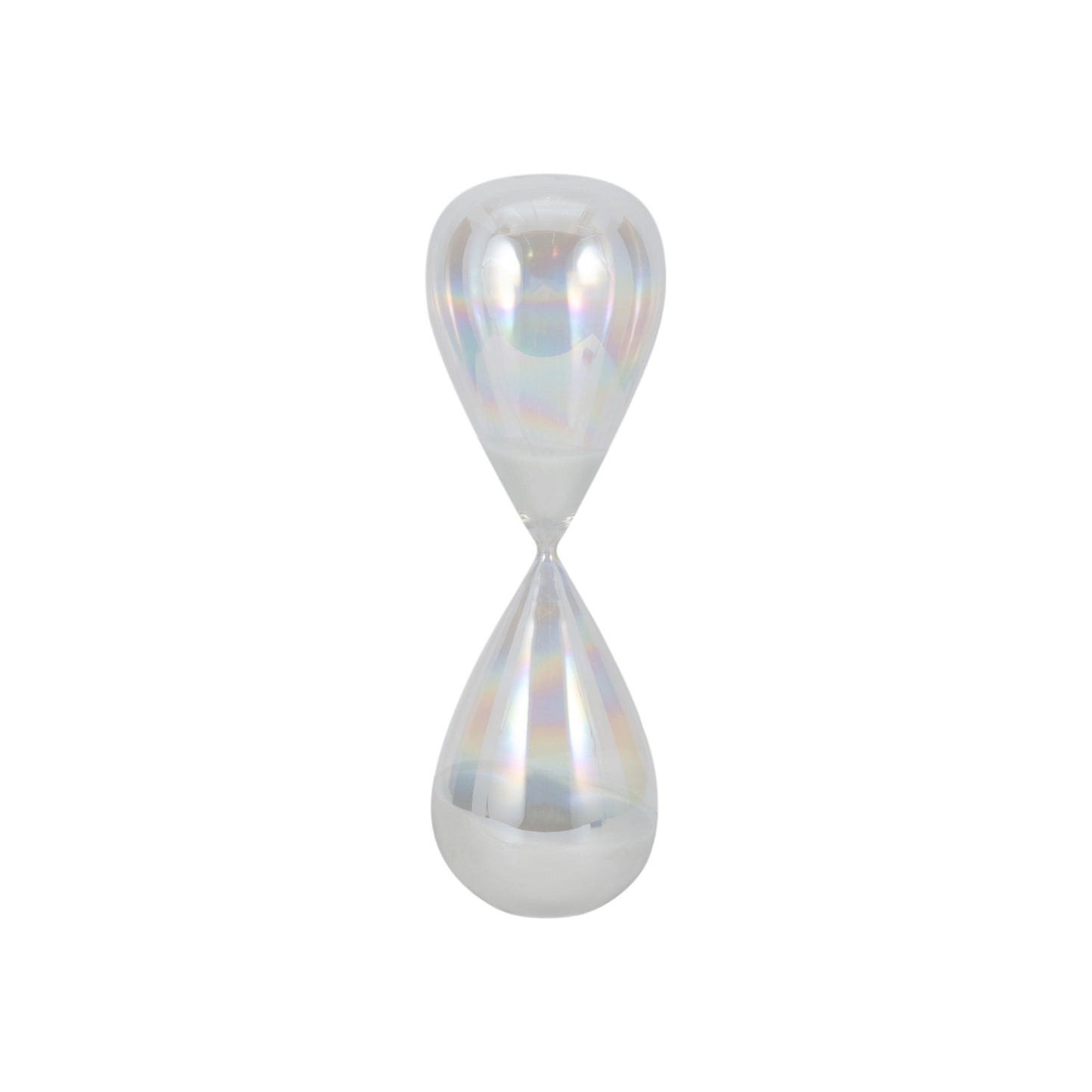 20" CASSANDRA SMALL IRRIDESCENT HOURGLASS