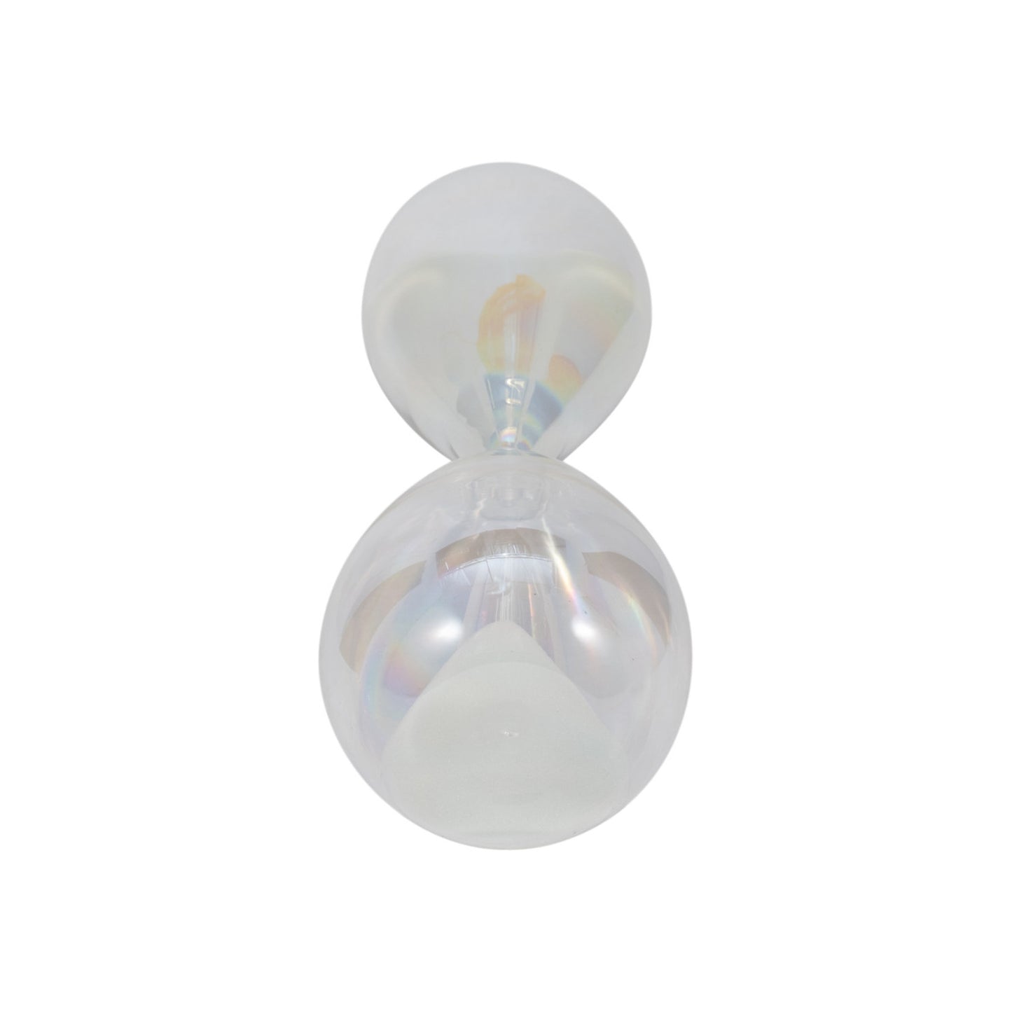 20" CASSANDRA SMALL IRRIDESCENT HOURGLASS