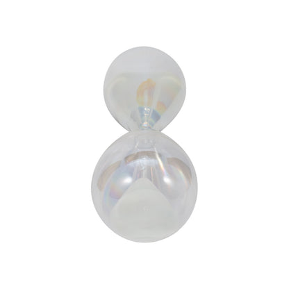 20" CASSANDRA SMALL IRRIDESCENT HOURGLASS