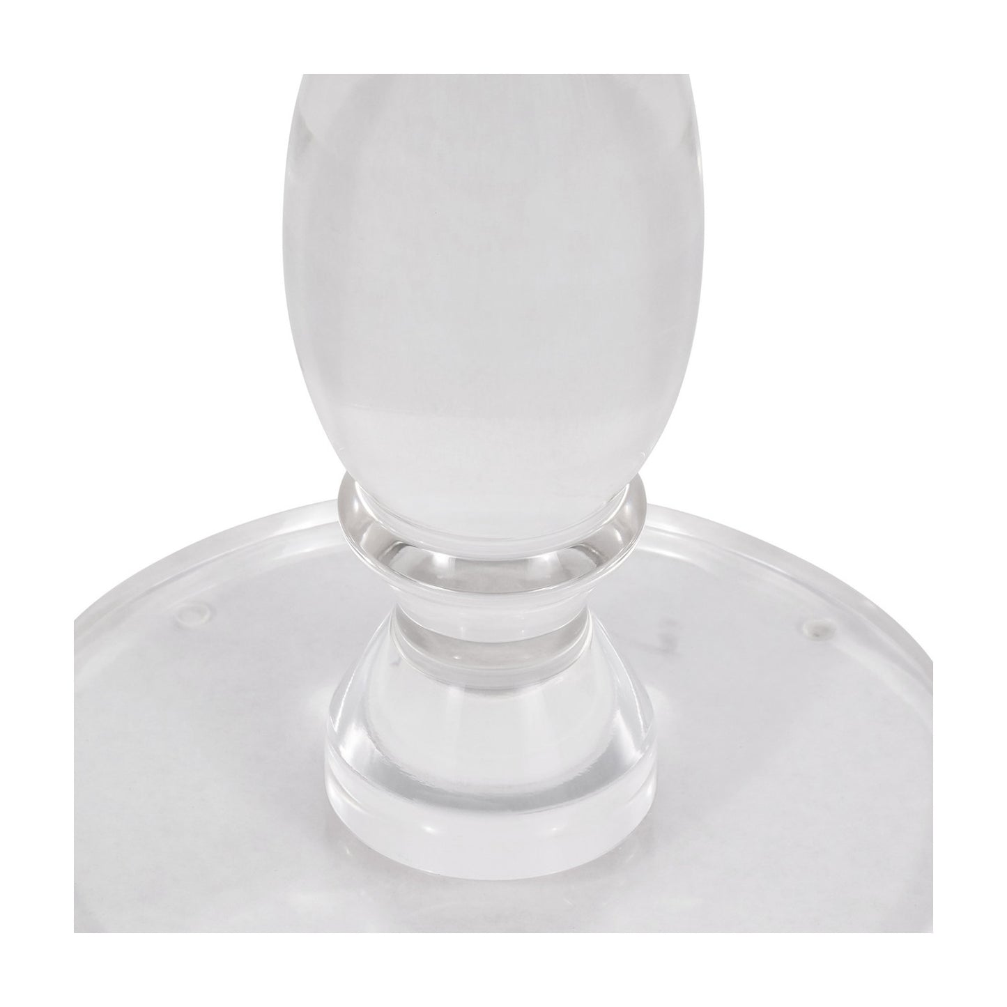 20" NIVINE ACRYLIC ACCENT TABLE