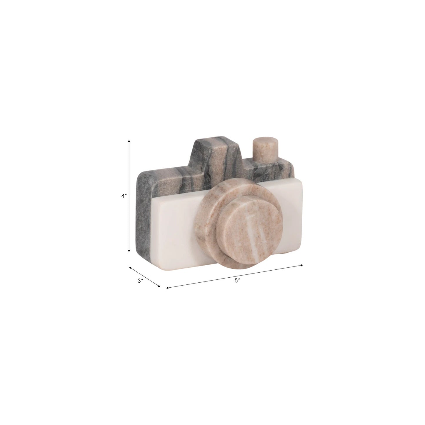 5" MARBLE CAMERA, MULTI