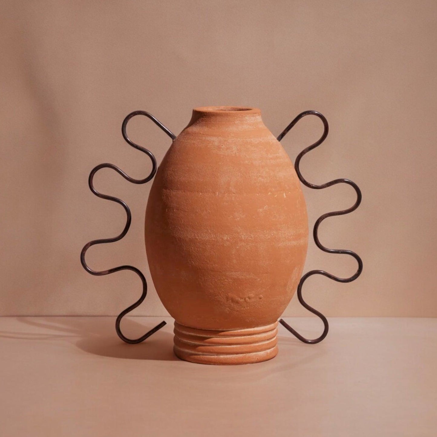 Aman Terracota Vessel by Diego Olivero Studio