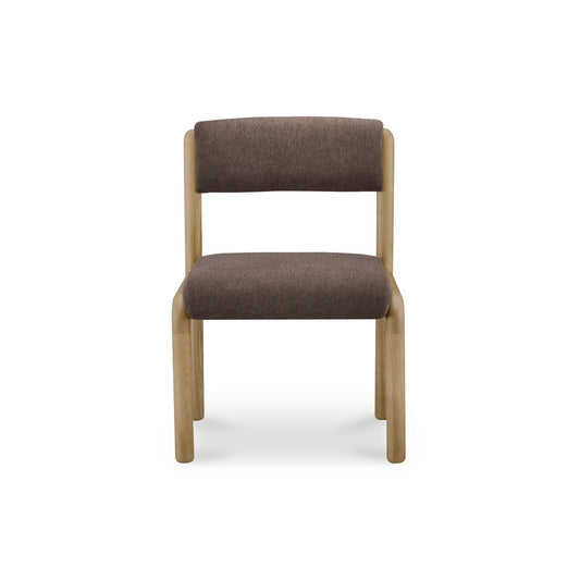 APRIL DINING CHAIR DEEP BROWN-SET OF TWO