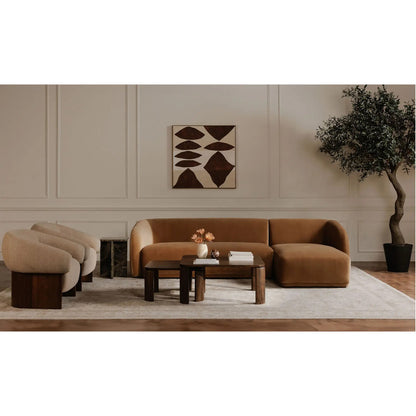 BAILEY NESTING COFFEE TABLE DARK BROWN