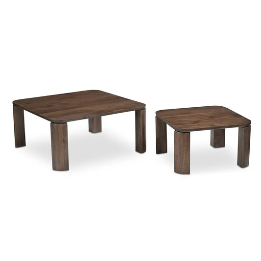 BAILEY NESTING COFFEE TABLE DARK BROWN