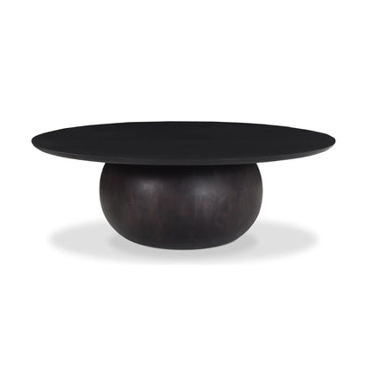 BRADBURY COFFEE TABLE LARGE BLACKENED ACACIA