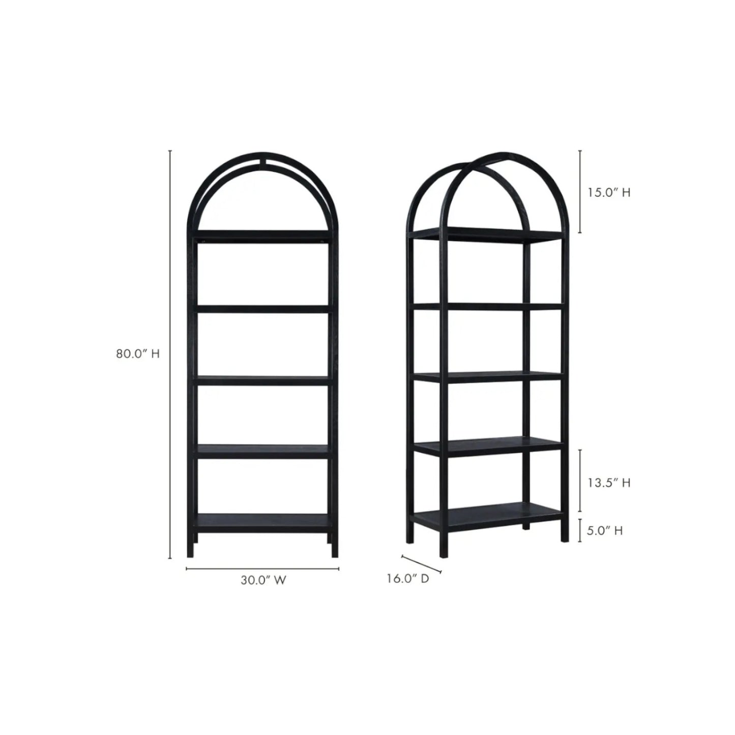 EERO BOOKCASE BLACK