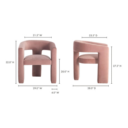 ELO CHAIR ROSA CLAY