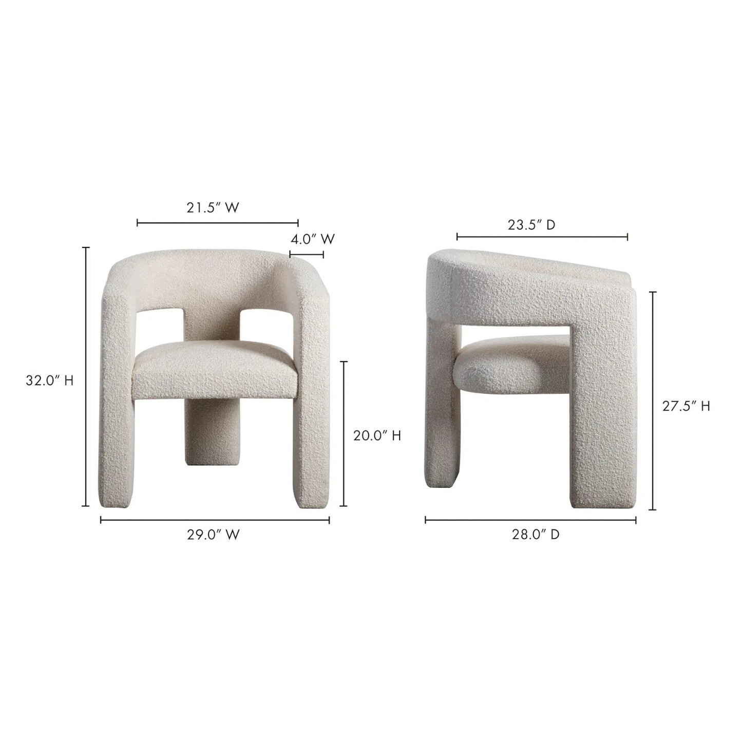 ELO CHAIR WHITE