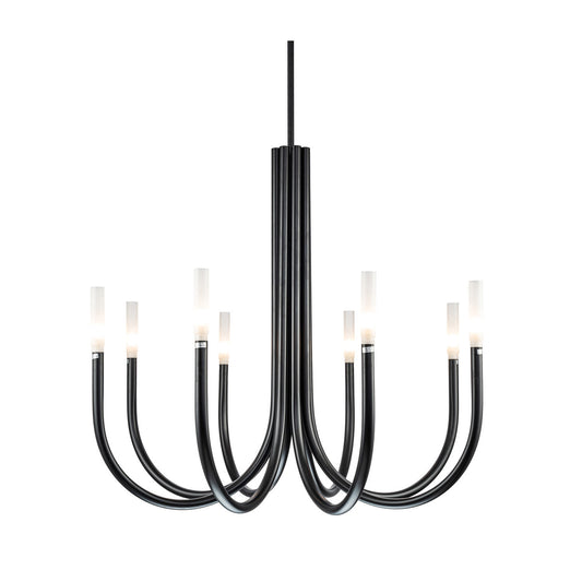 Evania Chandelier Black