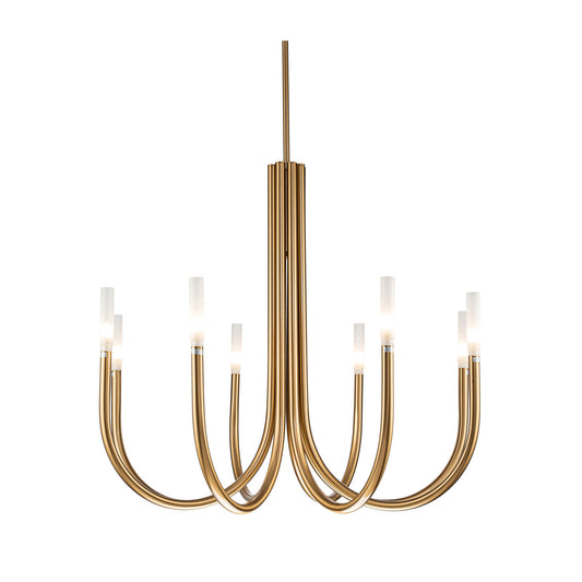 Evania Chandelier Gold