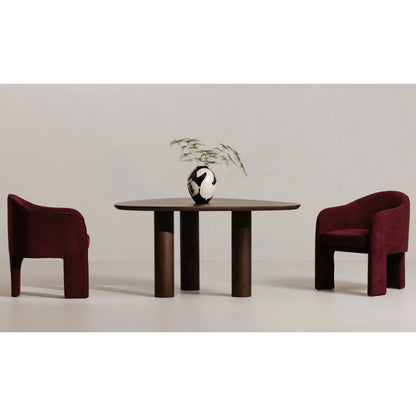 FINLEY DINING TABLE SMOKED