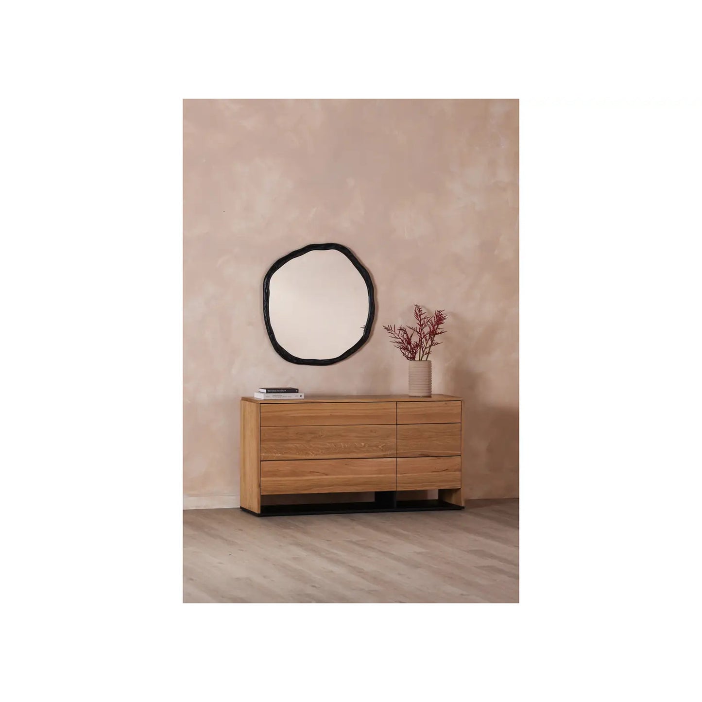 FOUNDRY MIRROR LARGE BLACK