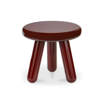 JOY ACCENT TABLE DEEP RED LACQUER