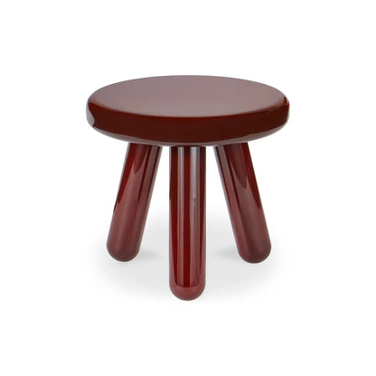 JOY ACCENT TABLE DEEP RED LACQUER