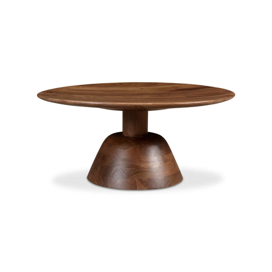 NELS COFFEE TABLE DARK BROWN