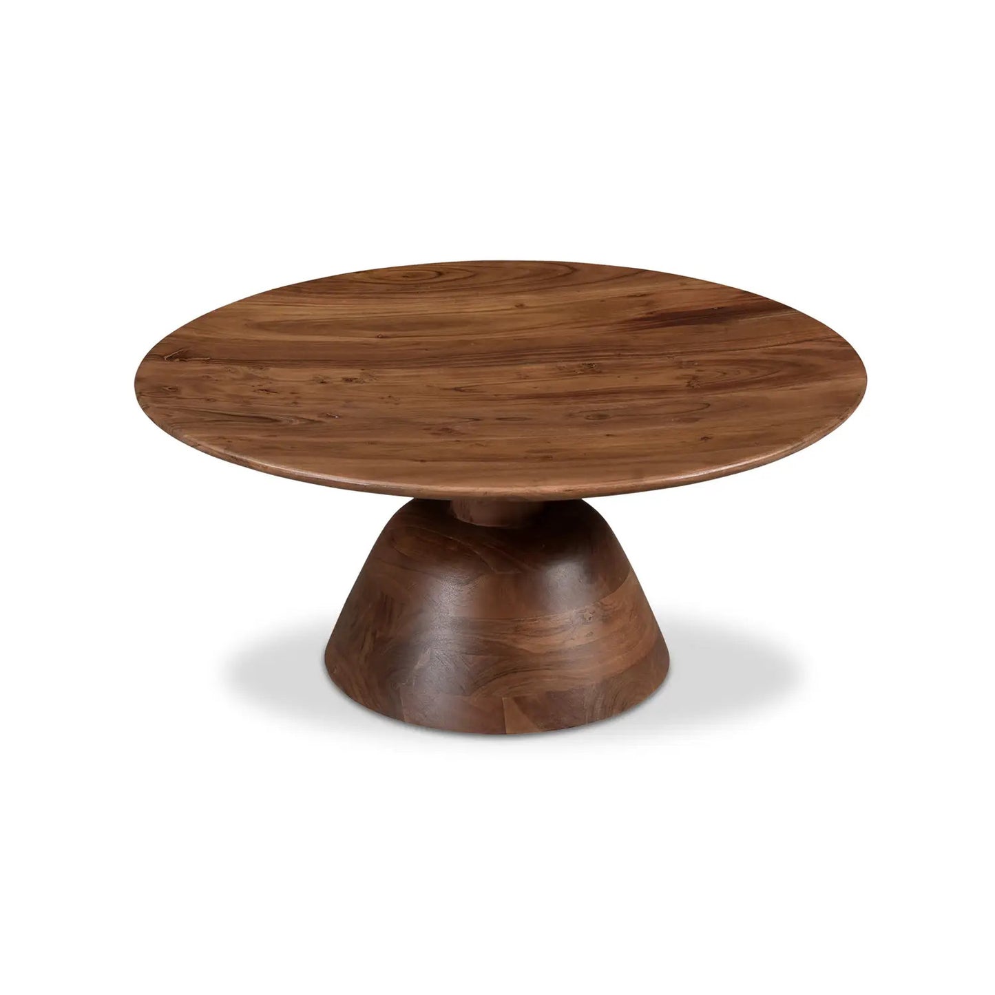 NELS COFFEE TABLE DARK BROWN
