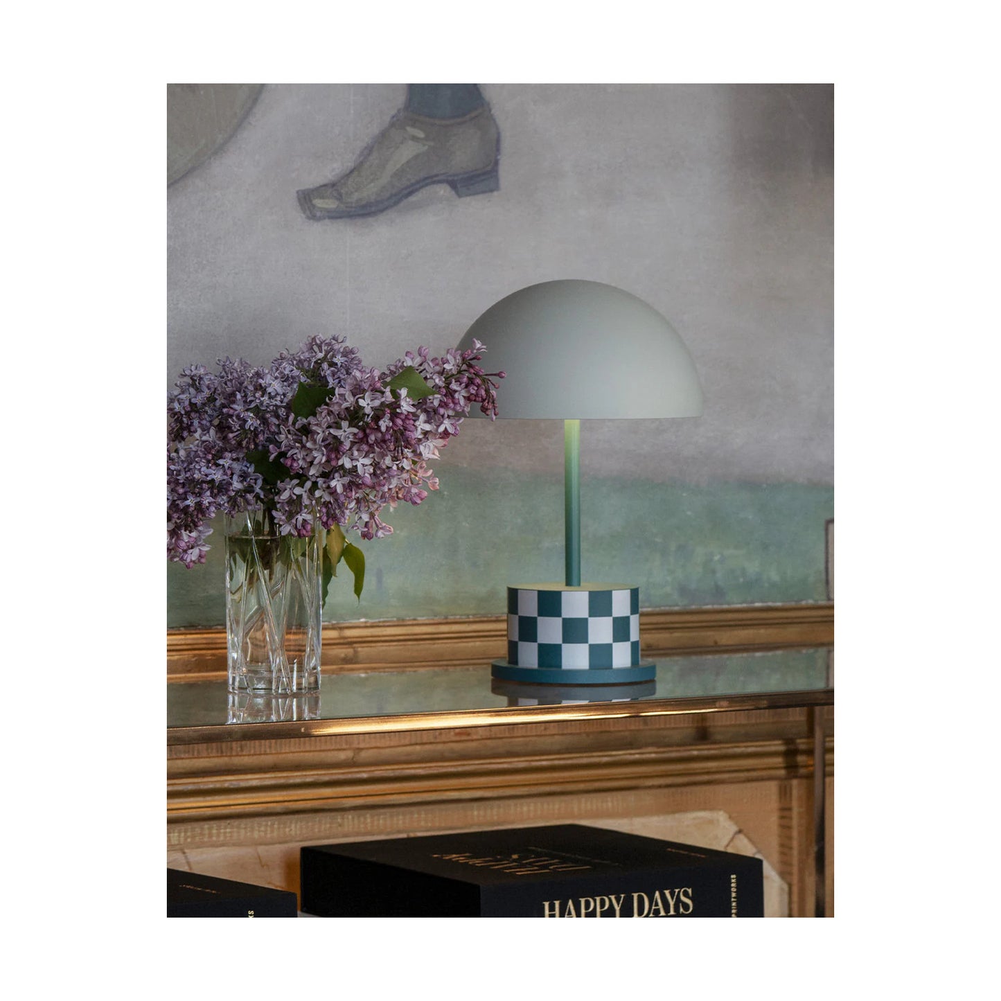 Portable Lamp - Riviera, Checkers