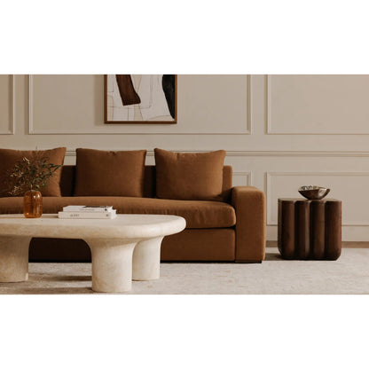 PUNYO PUNYO ACCENT TABLE ESPRESSO BROWN