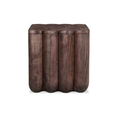 PUNYO PUNYO ACCENT TABLE ESPRESSO BROWN