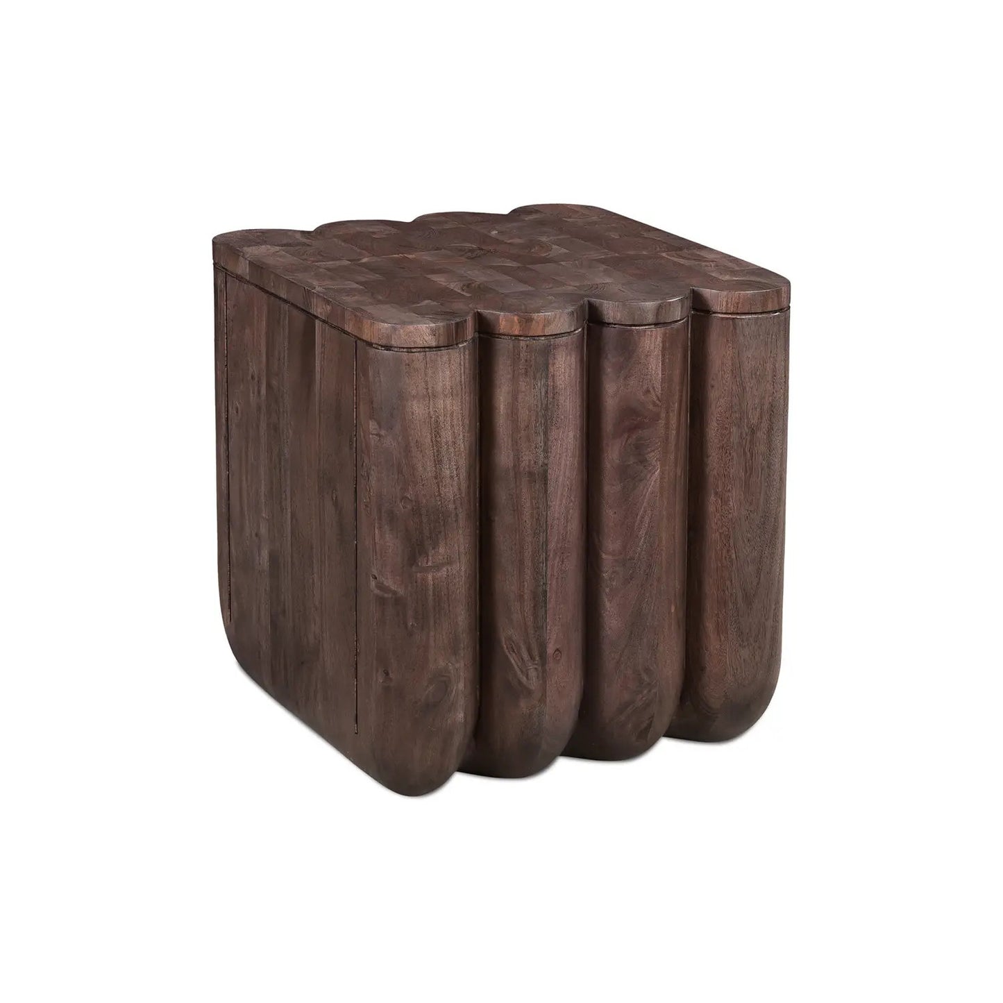 PUNYO PUNYO ACCENT TABLE ESPRESSO BROWN